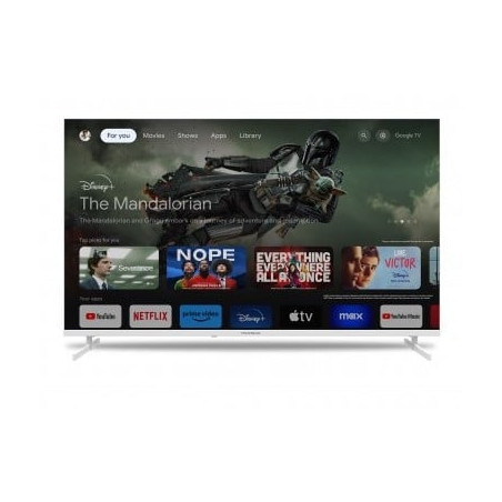 tv led 50" thomson 50ug4s14w bianco google tv frameless dvb-t/t2/c/s/s2