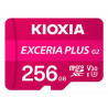 256gb scheda di memoria kioxia exceria plus g2 microsd rosa [4582563858473]