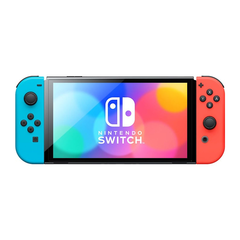 console nintendo switch oled nero/blu/rosso [045496883409]
