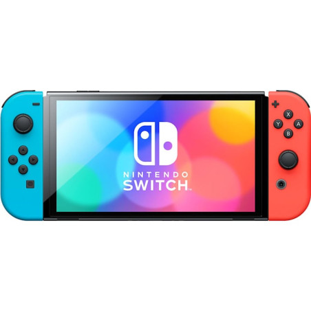 console nintendo switch oled nero/blu/rosso [045496883409]
