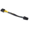Adattatore cavo 4 pin a 8 pin atx psu (ak-cbpw10-15bk) -