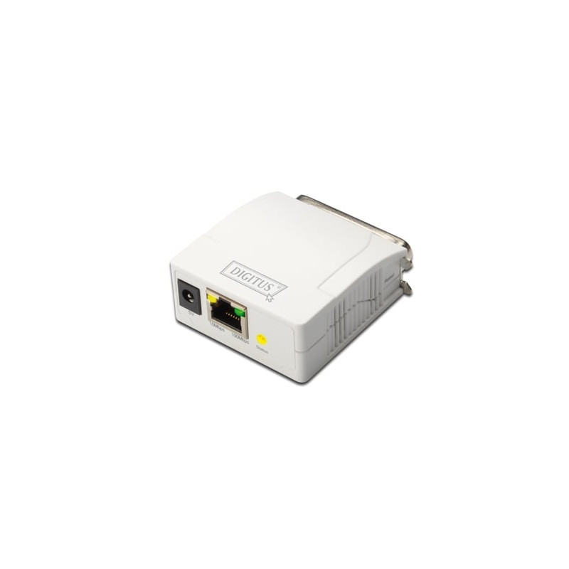 Printserver digitus fast ethernet, 1-port parallel [dn-13001-1]
