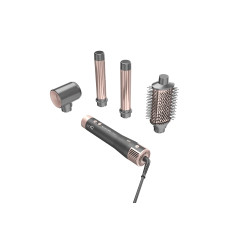 styler e asciugacapelli gama multistyler uniq aura gh0113 grigio/rosa