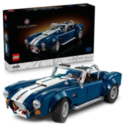 gioco da costruzione lego shelby cobra 427 s/c multicolore 1241pz