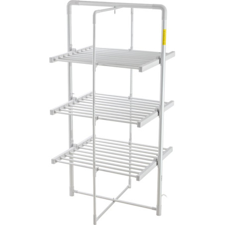 stendibiancheria elettrica adler ad 7829 pieghevole 300w ip22 argento/bianco