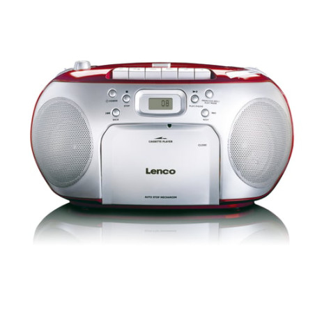 radio cd lenco scd-420 rosso [scd420rot]