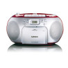 radio cd lenco scd-420 rosso [scd420rot]