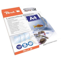 pouches peach a4, 100 mic, 308x221mm [pp500-02]