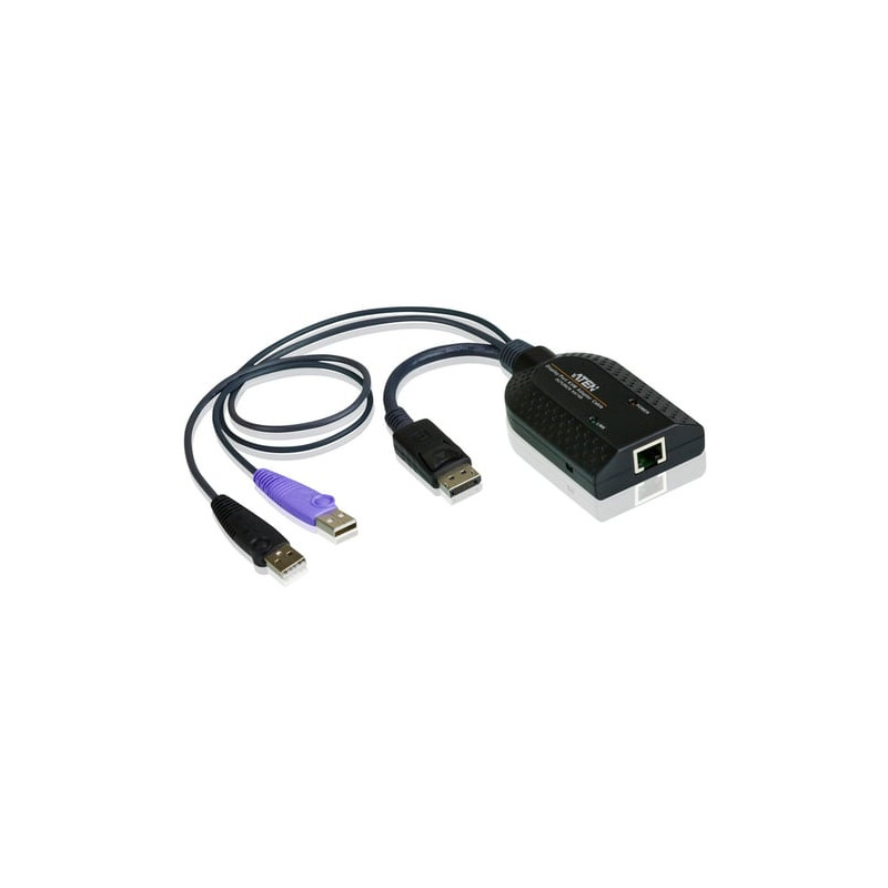 adattatore kvm aten usb displayport virtual media con supporto smart