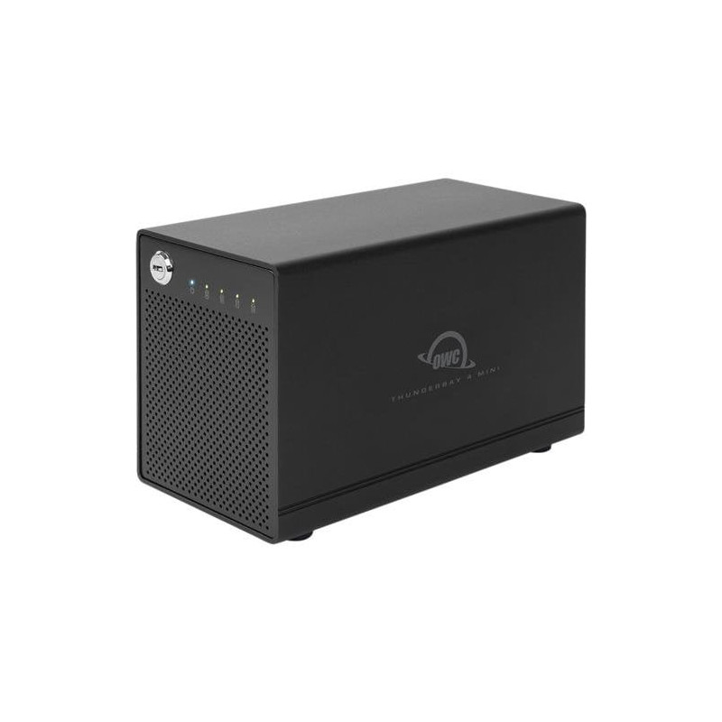 docking station hard disk owc thunderbay 4 thunderbolt 3 raid 5 nero