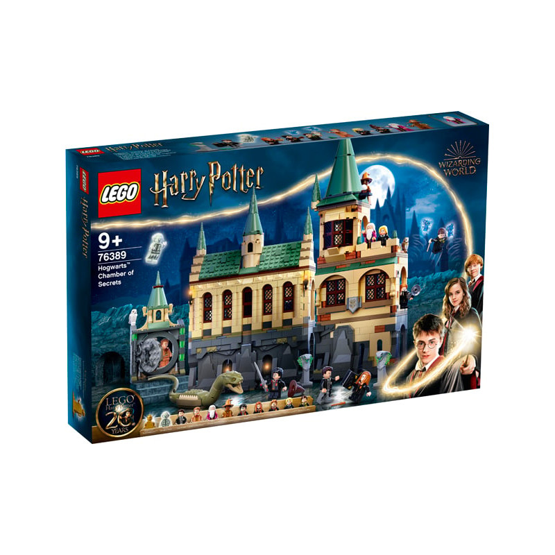 set da costruzione lego harry potter la camera dei segreti di hogwarts