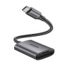 lettore di schede ugreen sd/tf con cavo usb tipo-c 2-in-1