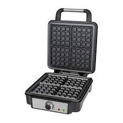 macchina per waffle proficook pc-wa 1241 1200w nero/argento [501241]