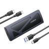 custodia ugreen cm578 per ssd m.2 nero/grigio [15512]
