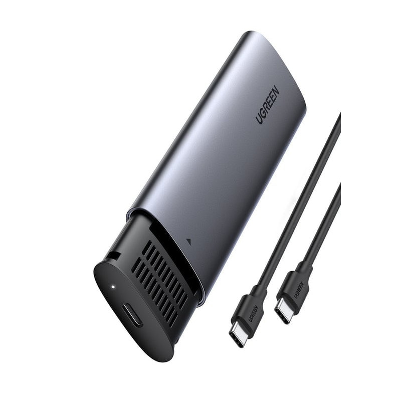 custodia ugreen cm400 per ssd m.2 grigio [10902]