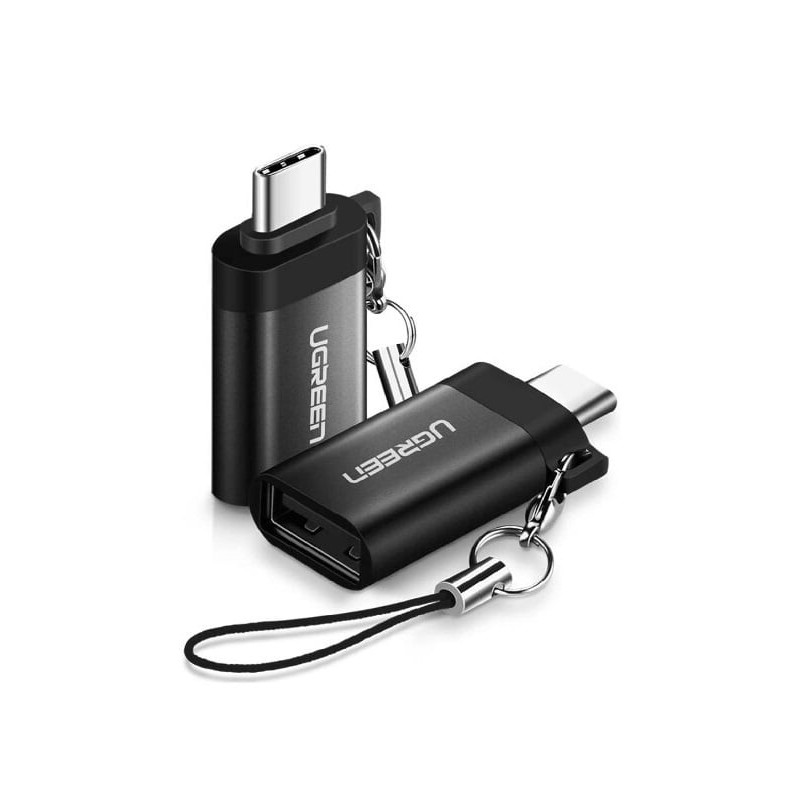 adattatore usb ugreen 50283 con funzione otg/cavo nero [50283]