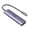 hub usb ugreen cm195 con hdmi 7-in-1 grigio [15214]