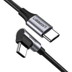 cavo usb ugreen 50125 tipo-c 2.0 1m nero/argento [50123]