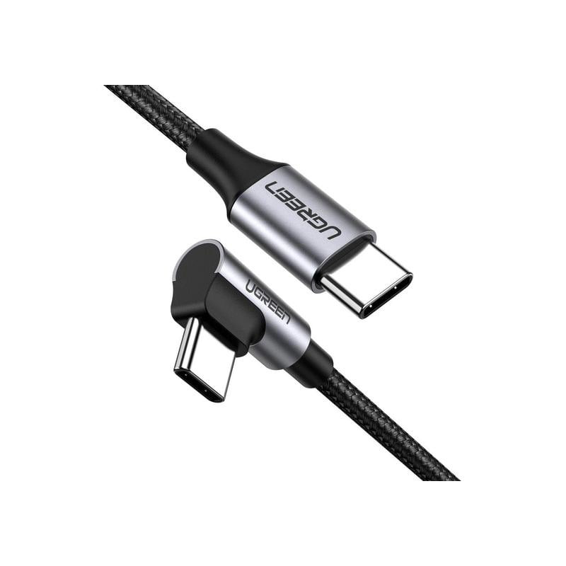 cavo usb ugreen 50125 tipo-c 2.0 1m nero/argento [50123]