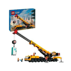 lego city gru mobile da cantiere gialla multicolore 1116pz [60409]