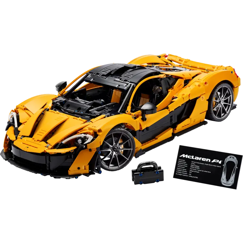 lego 42172 technic mclaren p1 3893pz multicolore