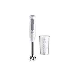 frullatore ad immersione braun multi quick 5 mq50001m bianco/argento