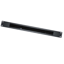 pannello cieco link lkorg1ubn 1u con spazzola per armadi rack nero