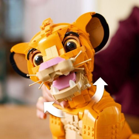 lego 43247 simba giovane re leone