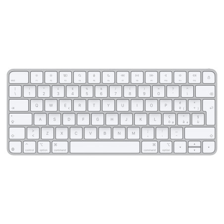 tastiera italiano apple magic con touch id senza cavo/qwerty bianco