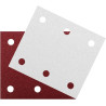 set di carta vetrata makita p-15883 102x114mm rosso 10pz [p-15883]