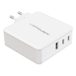 alimentatore da rete lc-power 1xusb-a 30w/2xusb-c 100w
