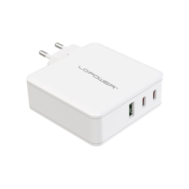 alimentatore da rete lc-power 1xusb-a 30w/2xusb-c 100w