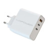 alimentatore da rete lc-power 1xusb-c 65w/1xusb-a 15w/1xusb-c