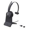 cuffia yealink bh70 mono wireless/bluetooth per ufficio con supporto/microfono
