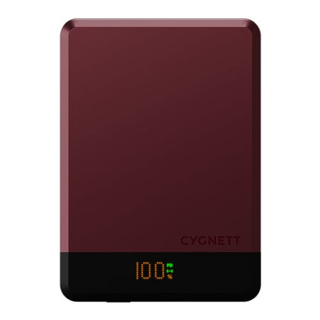 batteria portatile cygnett magslim powerbank magnetico wireless 5000mah