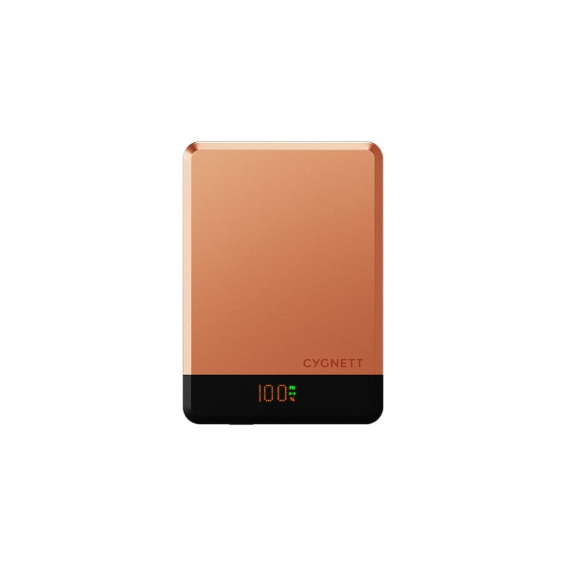 batteria portatile cygnett magslim powerbank magnetico wireless 5000mah