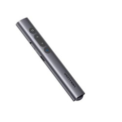 puntatore per presentazioni vention wireless con laser verde grigio