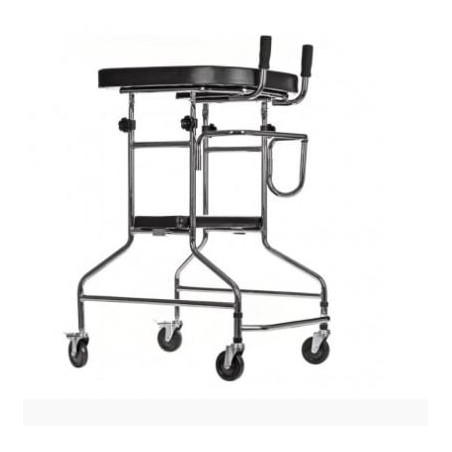 deambulatore actionmed per riabilitazione elevata nero [b200am]