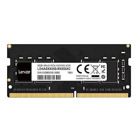 ram sodimm ddr4 1x16gb lexar 3200mhz cl22 1.2v nero [ld4as016g-b3200asst]