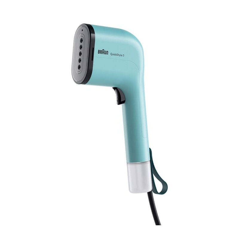 stiratrice verticale braun quickstyle 3 gs3013gr a vapore 1100w verde/nero