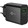 alimentatore da rete goobay usb-c 30w nero [75335]
