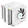 dissipatore cpu a ventola deepcool ak620 digital se 120mm bianco