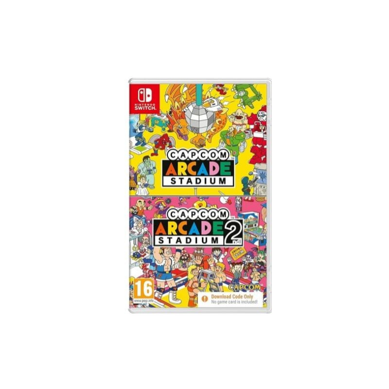 videogioco capcom nintendo switch arcade stadium bundle arriva