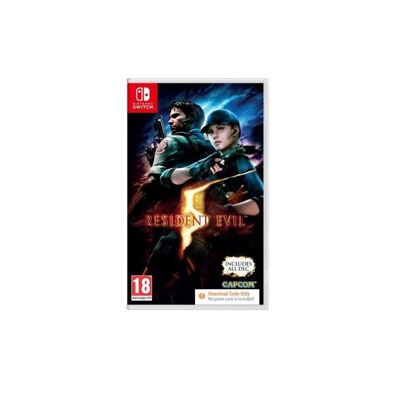 videogioco capcom 1195167 nintendo switch resident evil 5 digital