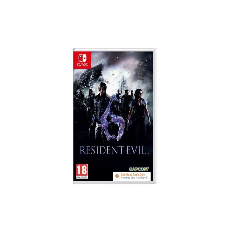 videogioco capcom 1195168 nintendo switch resident evil 6 digital
