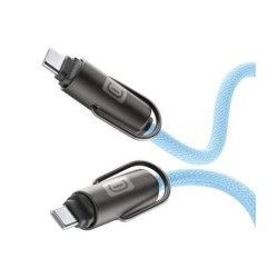 laccio cover cellularline usbdatalacec2cb lace 60w blu