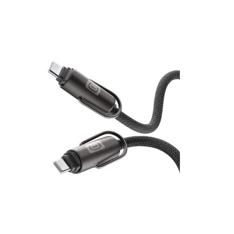 laccio cover cellularline usbdatalacec2ck lace 60w nero