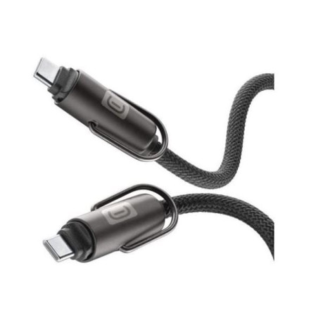 laccio cover cellularline usbdatalacec2ck lace 60w nero