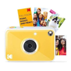 fotocamera istantanea kodak printomatic 10mp giallo
