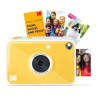 fotocamera istantanea kodak printomatic 10mp giallo